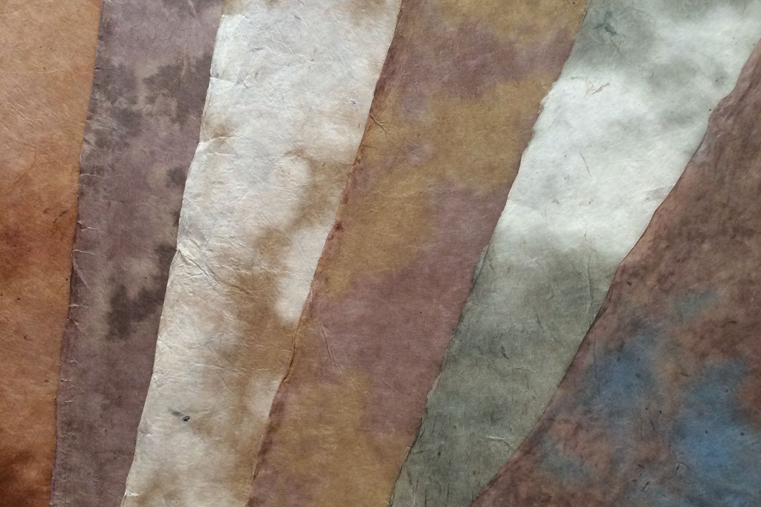 Fair Trade Mixed Vegetable Dyed Lokta Paper