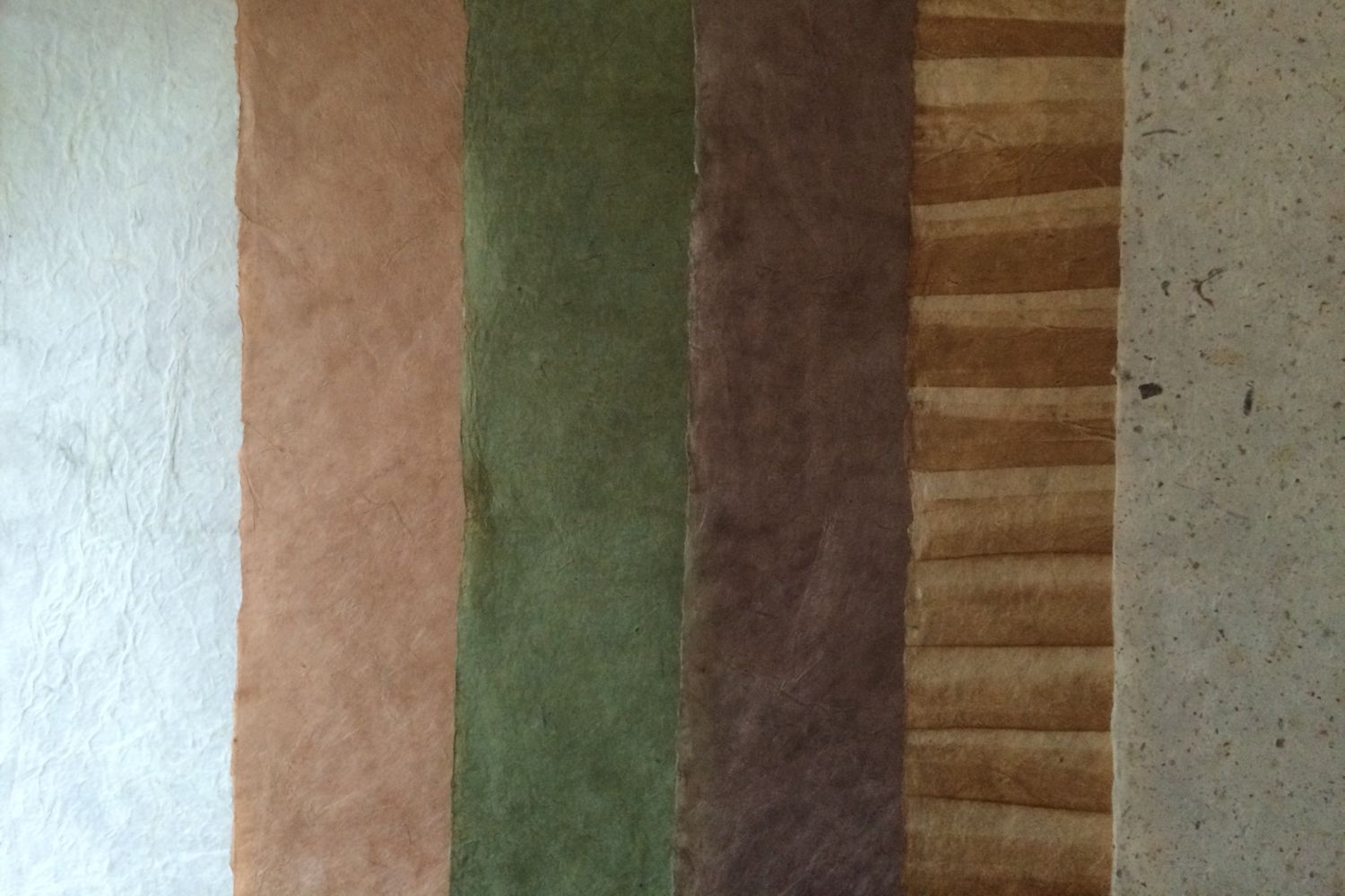 Fair Trade Natural Lokta Paper Range - Sample Sheets